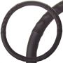 Оплетка на руль SkyWay S01108005 M 37—39 см натуральная кожа черный